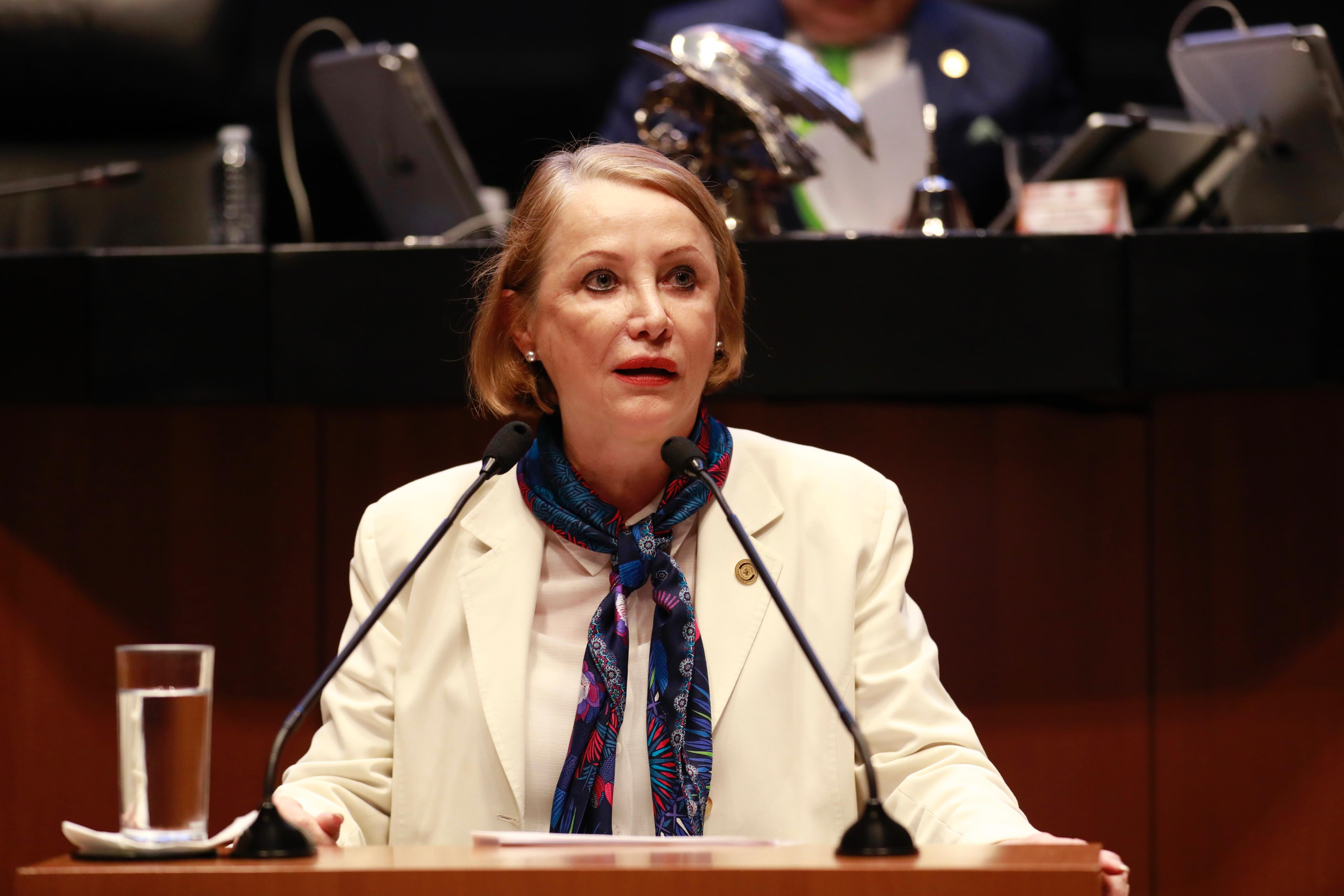 Laura Itzel Castillo asume presidencia del Senado con apoyo unánime de Morena