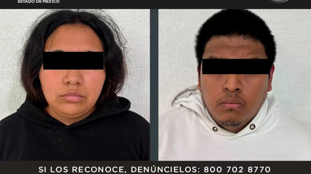 Detienen en Edomex a pareja por brutal agresión a dos niños en La Paz