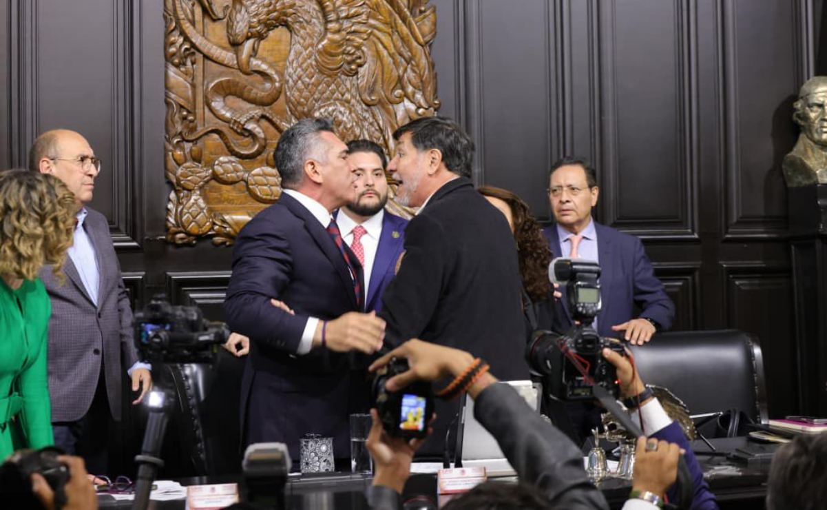 Noroña vs ‘Alito’ Moreno: Congreso vive fuerte choque político