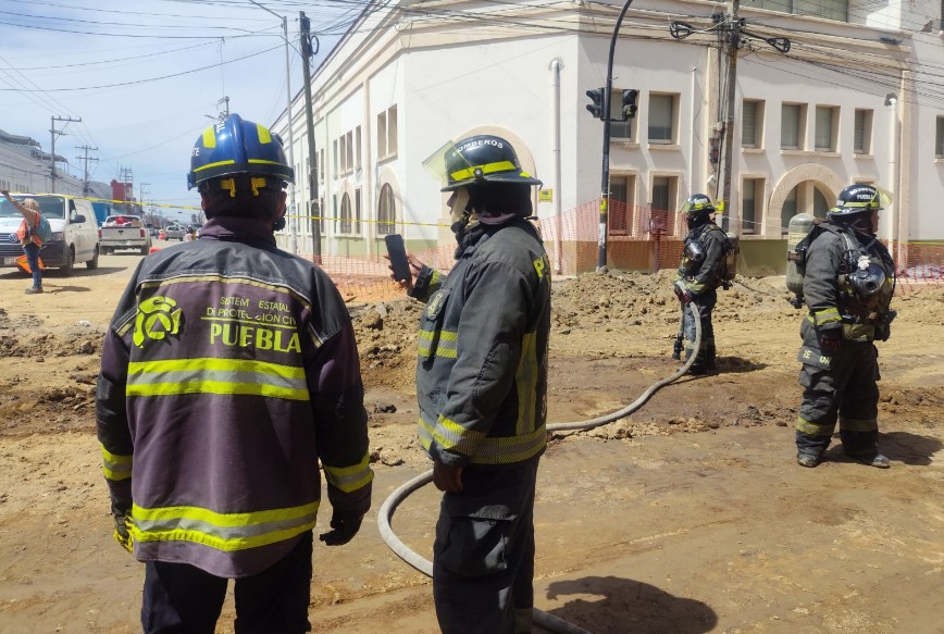 Evacuación preventiva por fuga de gas
