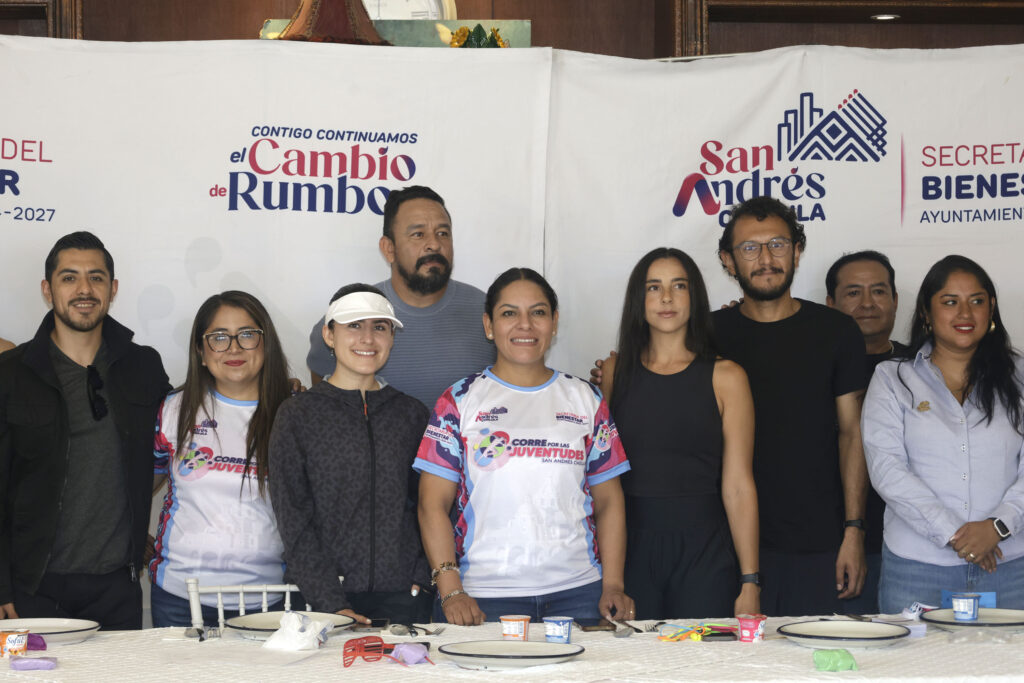 San Andrés Cholula impulsa la participación juvenil con la carrera “Corre por las Juventudes 2025”