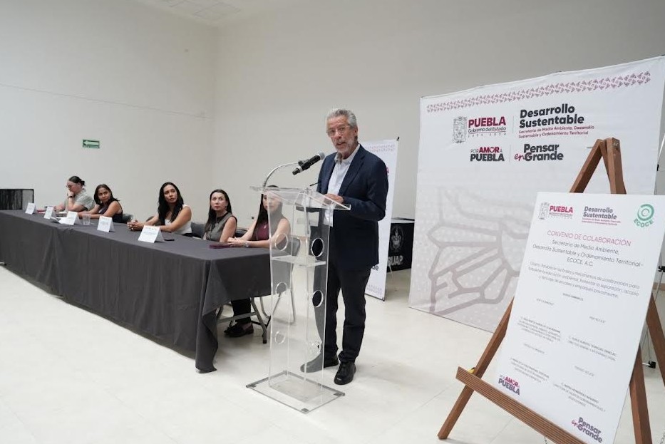Puebla impulsa reciclaje en oficinas públicas con apoyo de ECOCE