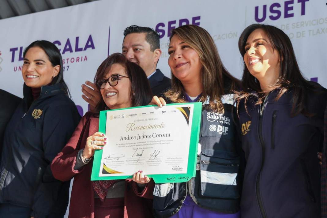 Tlaxcala rompe récord nacional en salud infantil con histórica jornada estatal