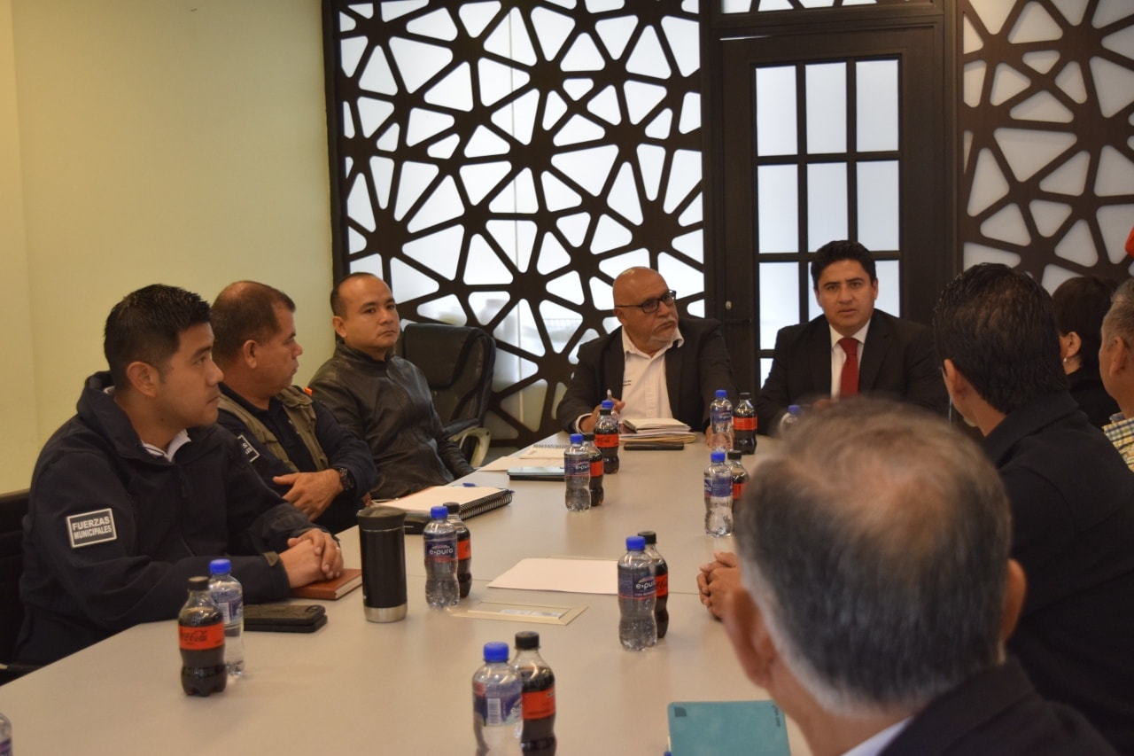 Se instala en Cuautlancingo "Mesa de trabajo de seguridad" con San Pedro Cholula