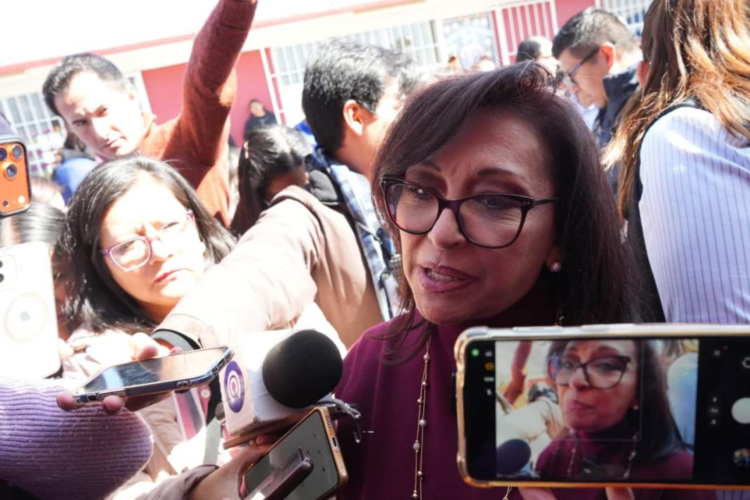 Tlaxcala está bien en seguridad: Lorena Cuéllar pide informar con verdad