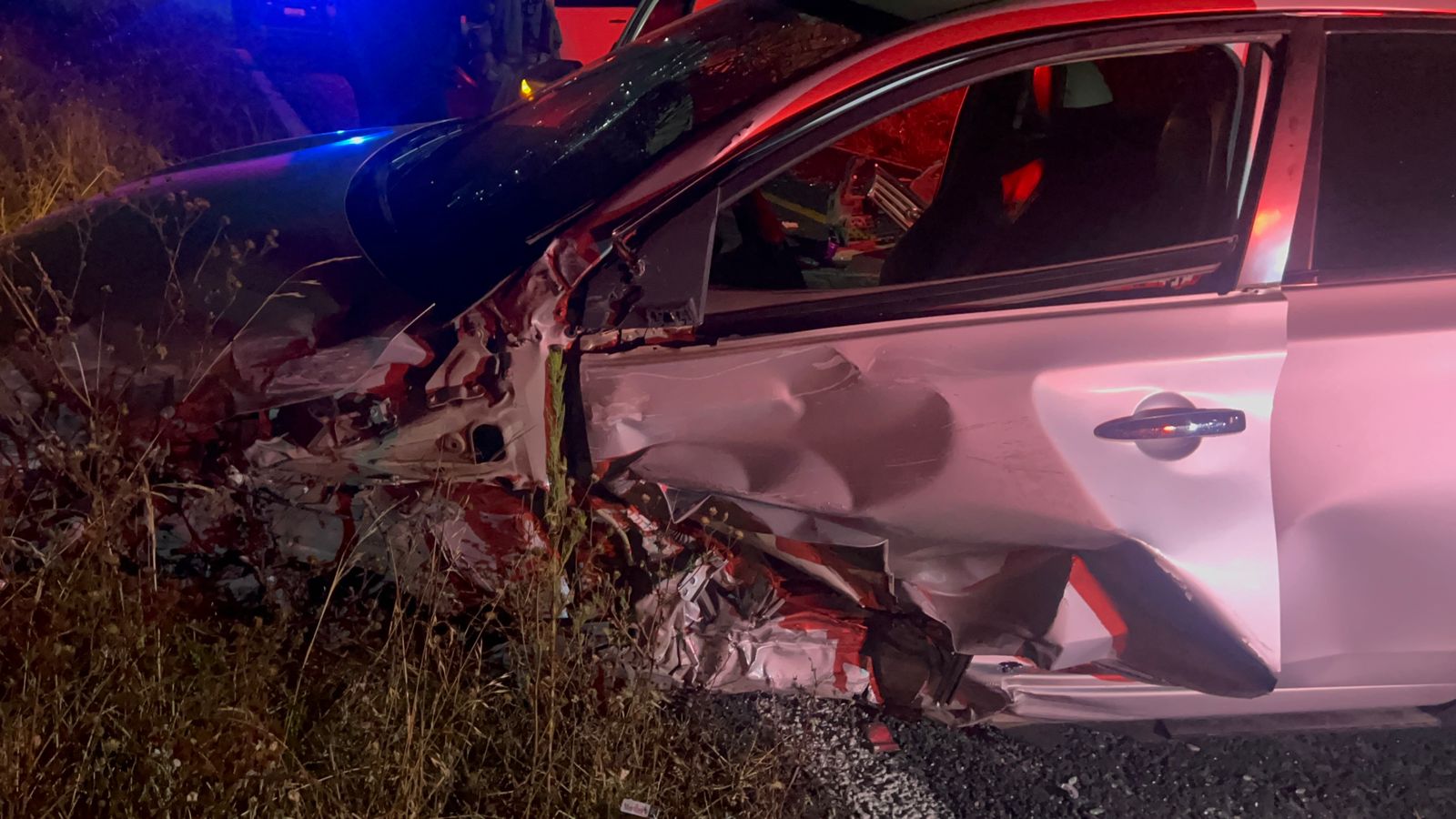 Sobreviven conductores a choque vehicular, en Tetla de la Solidaridad