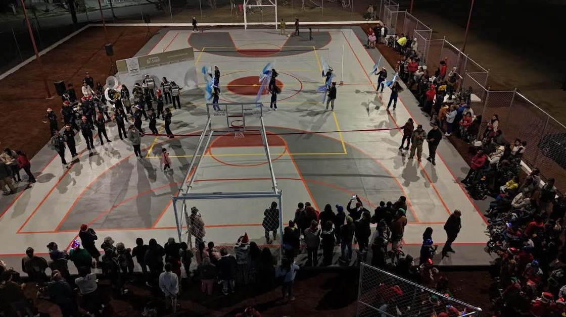 Atlixco impulsa la convivencia social con nuevos espacios deportivos