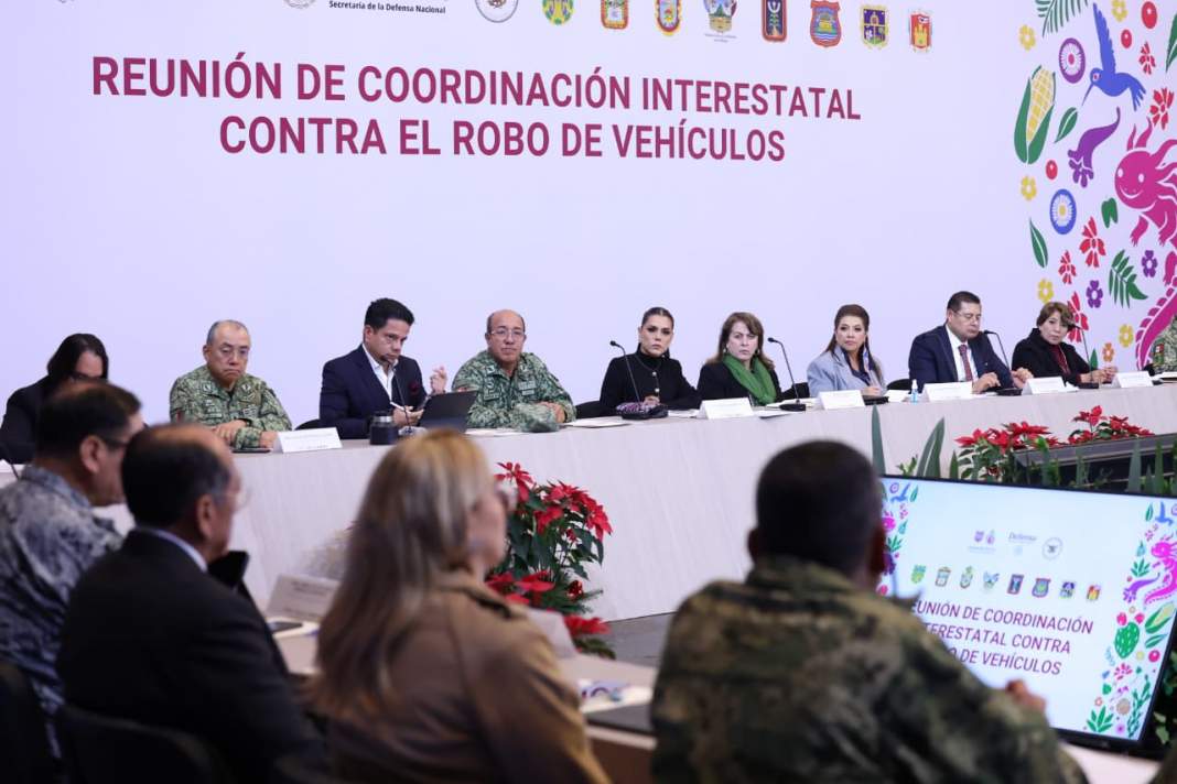 Tlaxcala logra histórica caída del robo de vehículos y refuerza seguridad regional