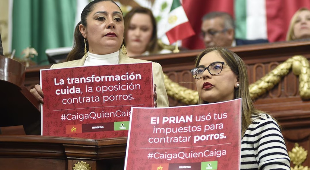 Morena señala presunta construcción mediática en torno a la marcha