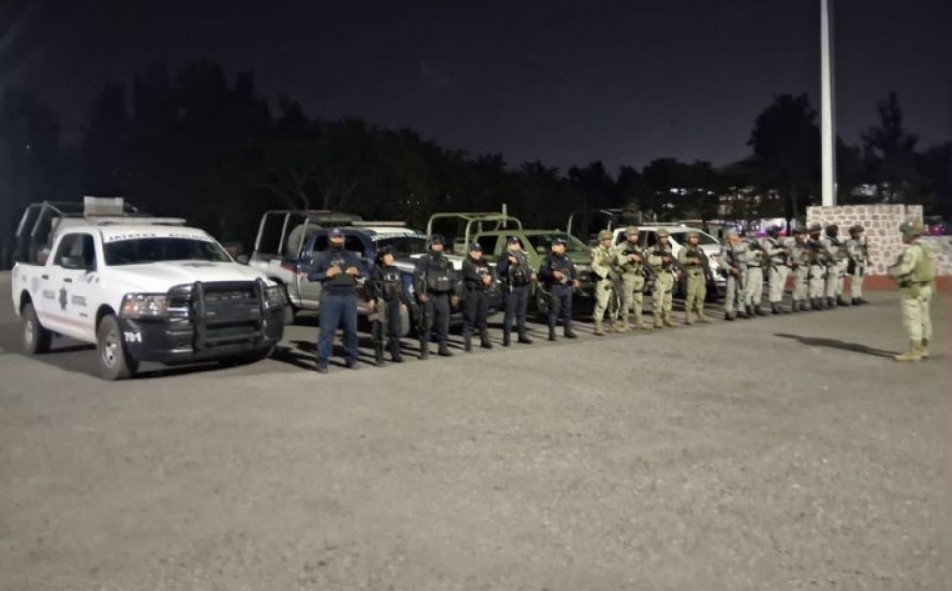 Seguridad reforzada y patrullajes en la capital de Guerrero