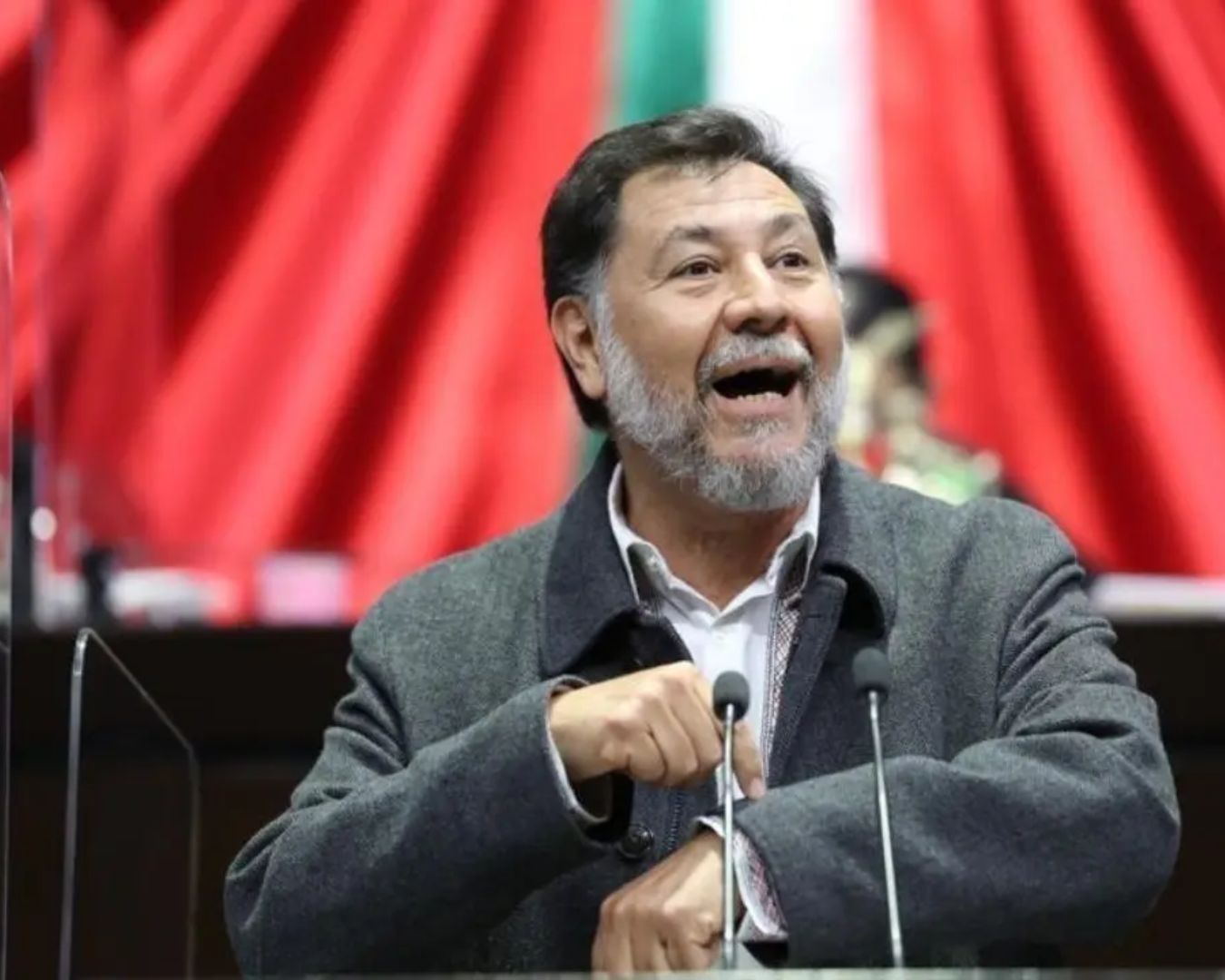 Noroña estalla contra la oposición tras tragedia en Tren Interoceánico