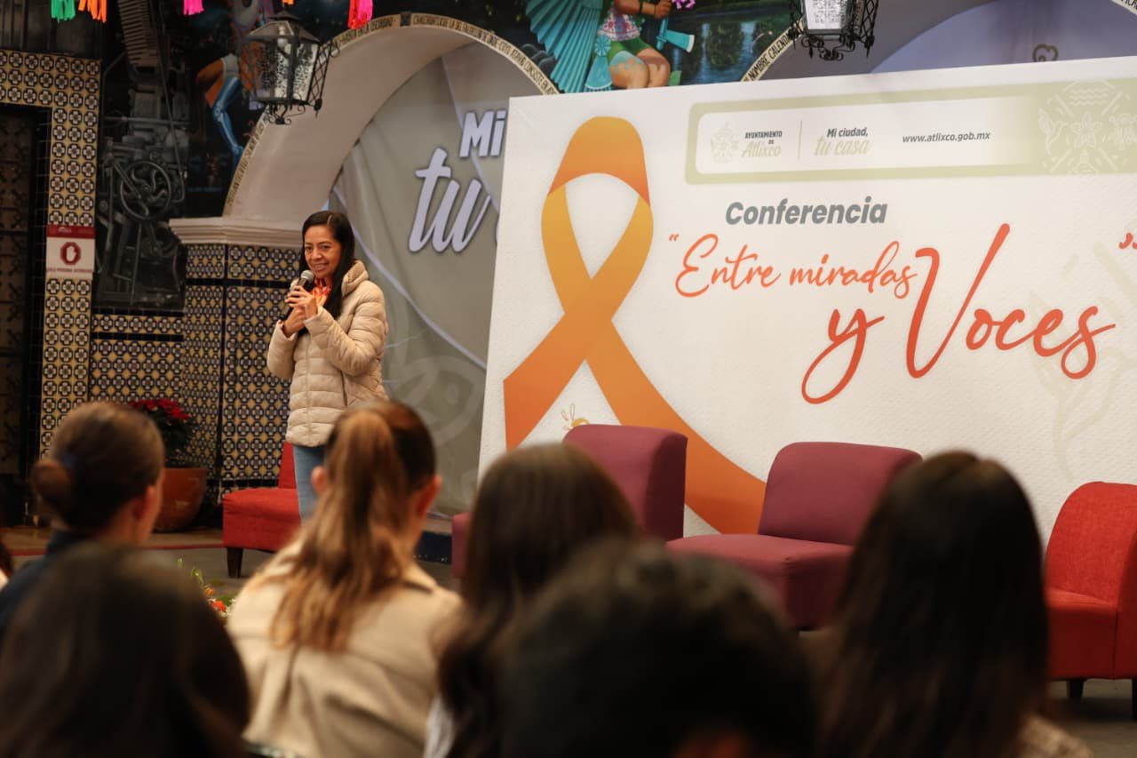 Ariadna Ayala impulsa el Día Naranja para empoderar a las mujeres en Atlixco
