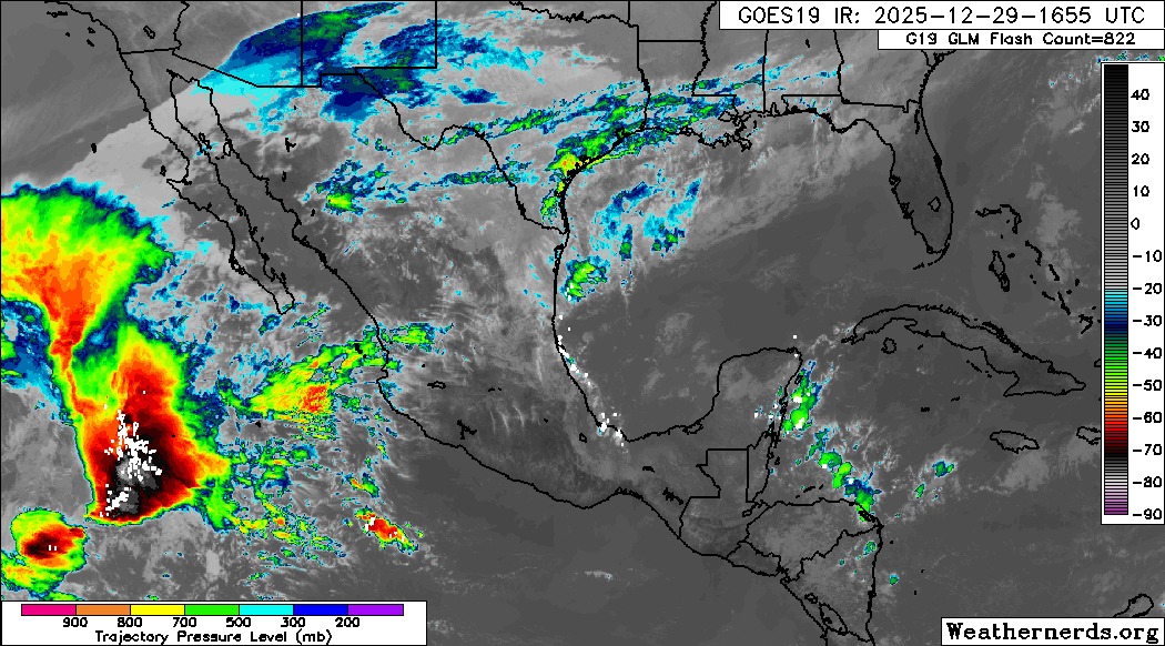 Frente Frío 25 traerá lluvias y frío; Puebla activa 65 albergues
