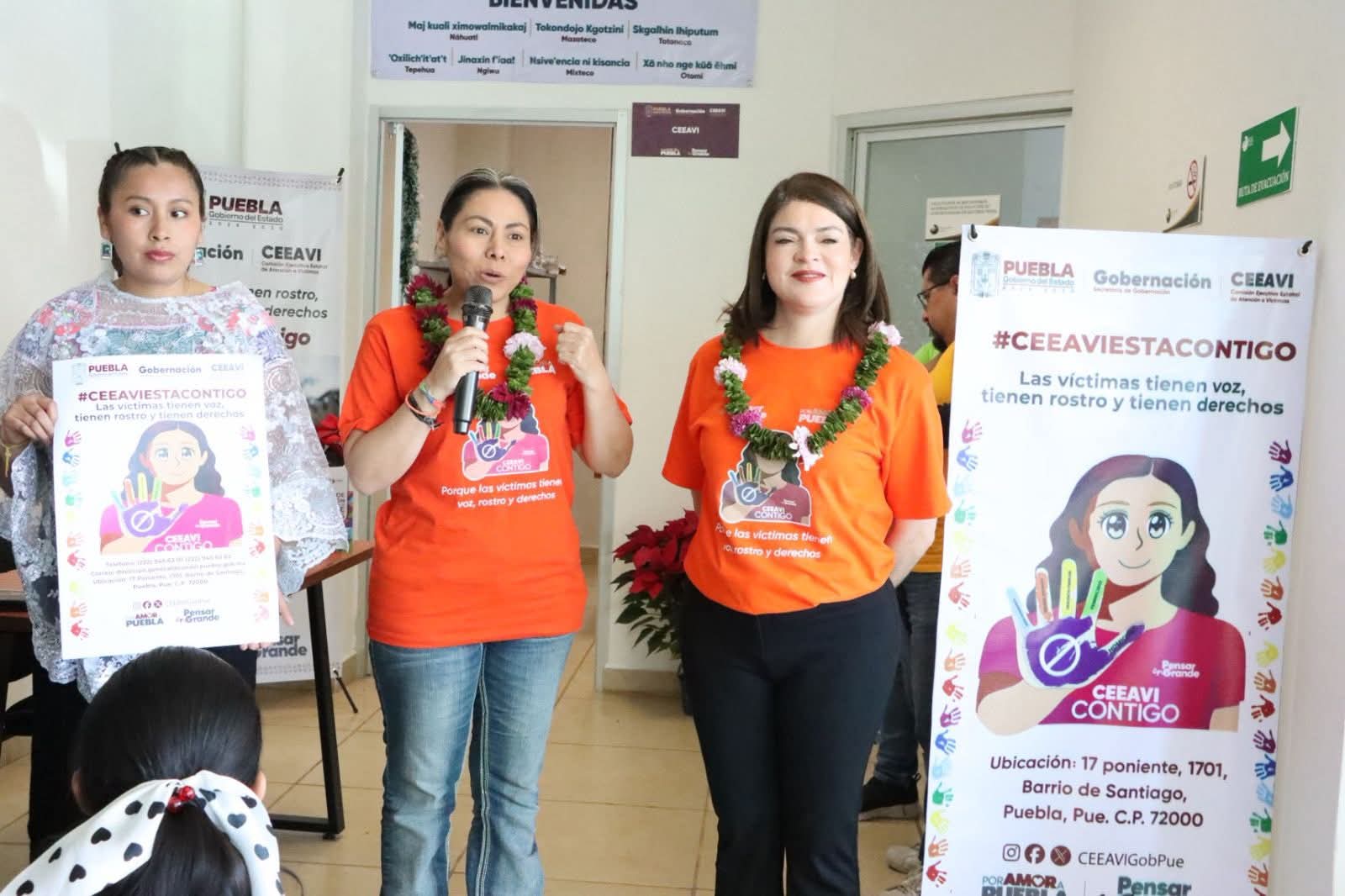 “Paz”, símbolo del compromiso institucional con las víctimas en Puebla