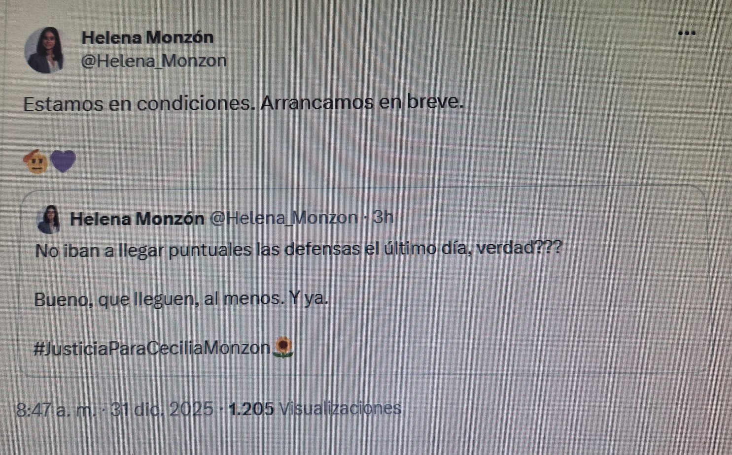 Organizaciones exigen sentencia máxima contra Javier López Zavala por feminicidio de Cecilia Monzón