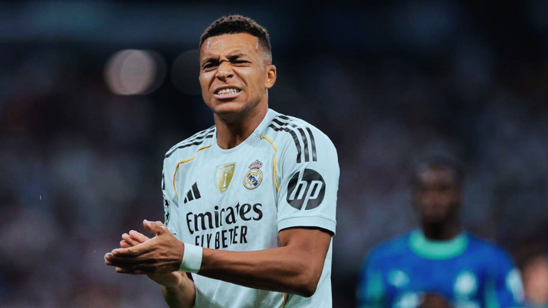 Alarma en el Real Madrid: Mbappé queda fuera por lesión de rodilla