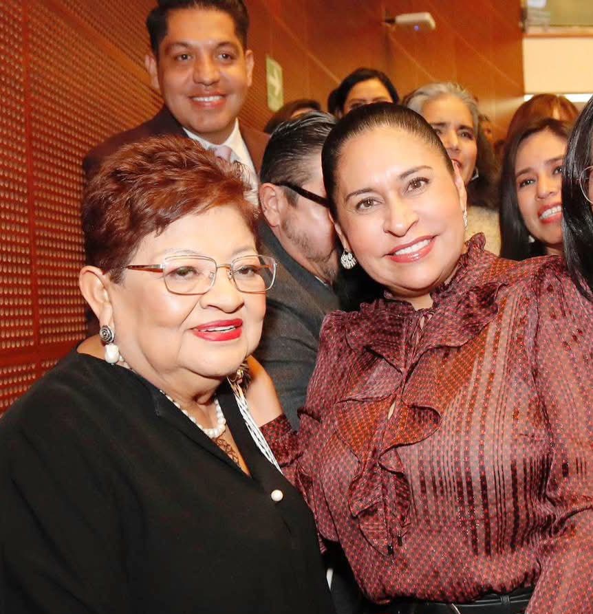 Ana Lilia Rivera celebra designación de Ernestina Godoy como titular de la FGR 