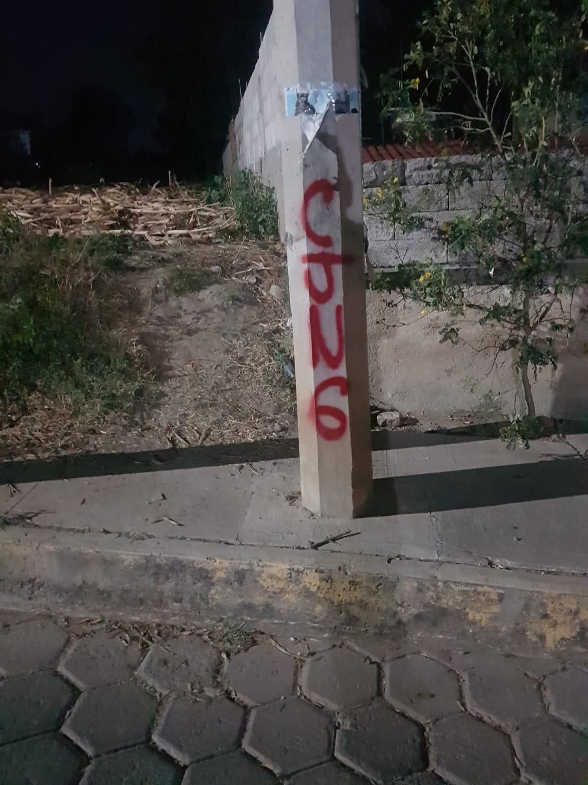 Supuesto grupo criminal marca territorio en Acuitlapilco