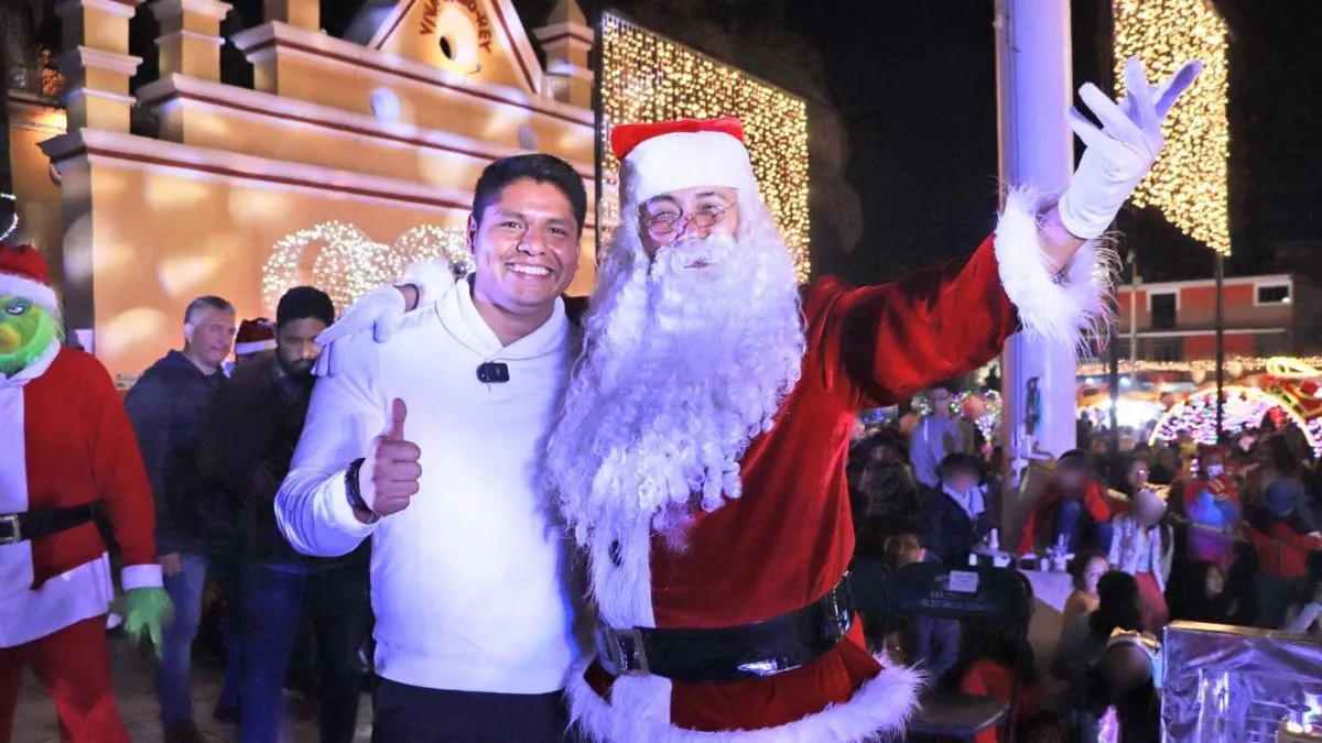 Cuautlancingo alista actividades navideñas: pista de hielo, fábrica de juguetes y obra teatral desde el 7 de diciembre