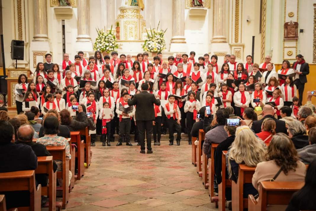 Coro Monumental en Tlaxcala prende la Navidad con conciertos inolvidables