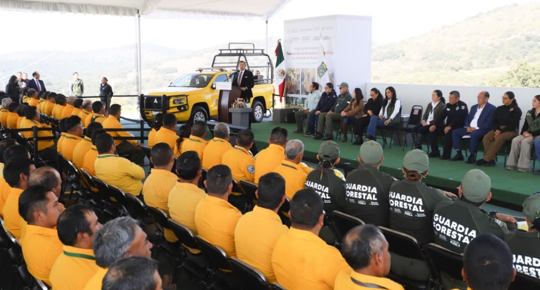 Arranca en Puebla una estrategia más fuerte contra incendios