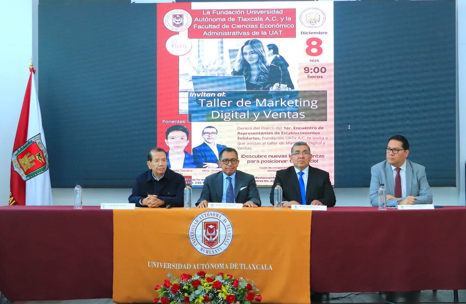 Congrega UATx a aliados en el primer encuentro de representantes de establecimientos