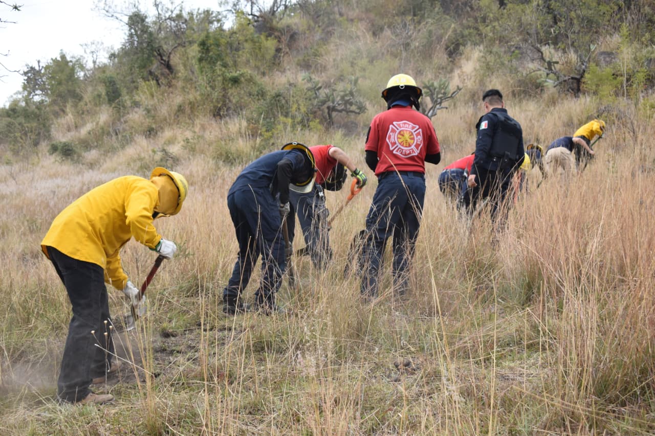 Gobierno de San Pedro Cholula refuerza la capacitación en prevención y combate de incendios forestales