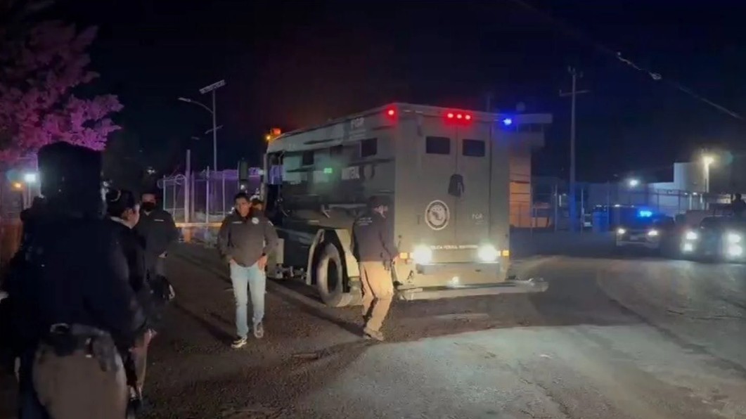 Traslado nocturno y operativo de alto nivel