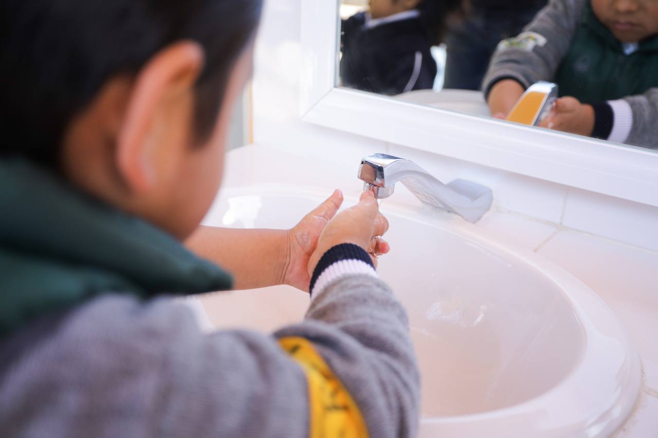 Dignifica Lupita Cuautle espacios en preescolar de San Andrés Cholula