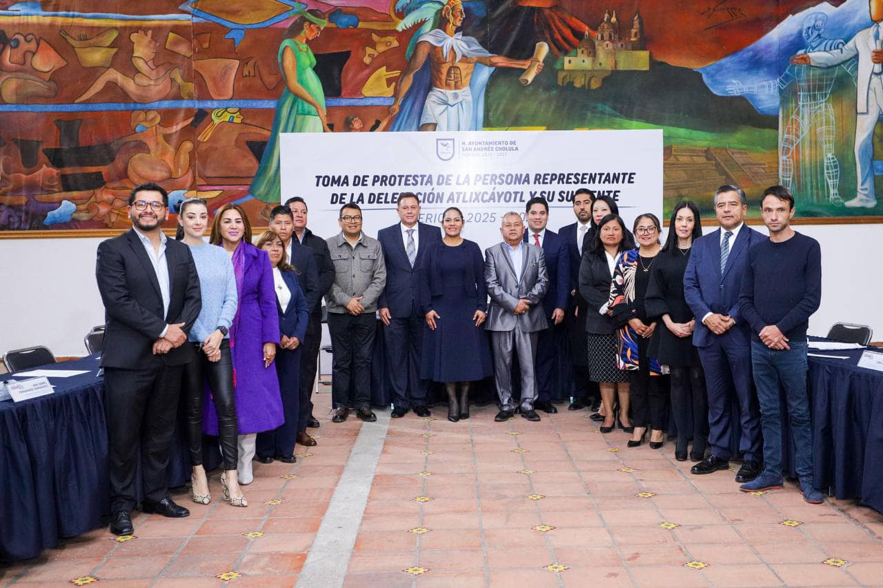 Salvador Velázquez toma protesta como Delegado de Reserva Atlixcáyotl periodo 2025-2028