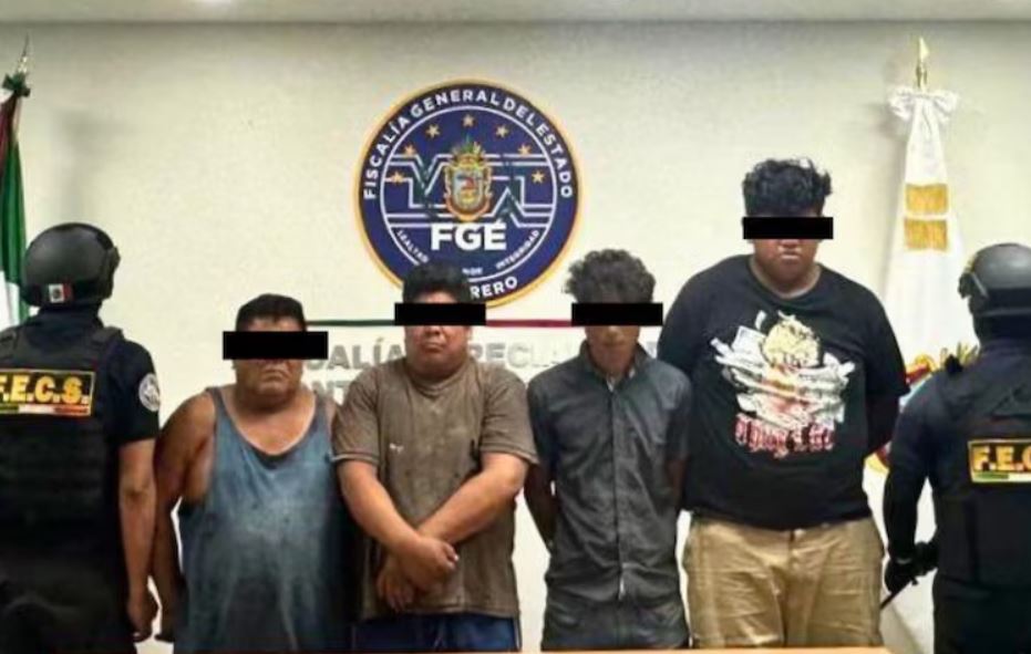 Detienen a miembros del CJNG-CIDA por extorsión en Acapulco: 5 arrestados