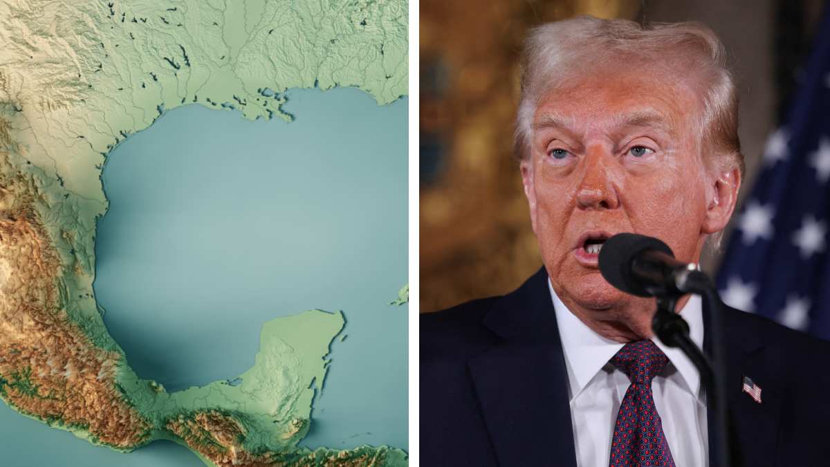 Trump propone cambiar el nombre del Golfo de México por el Golfo de América