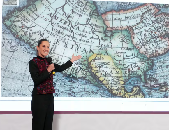 Claudia Sheinbaum responde a decreto de Trump sobre el "Golfo de América"