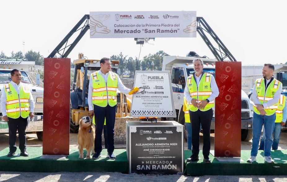 Gobierno de Puebla y Ciudad de Puebla Inician Construcción del Mercado "San Ramón" con Inversión de 80 Millones