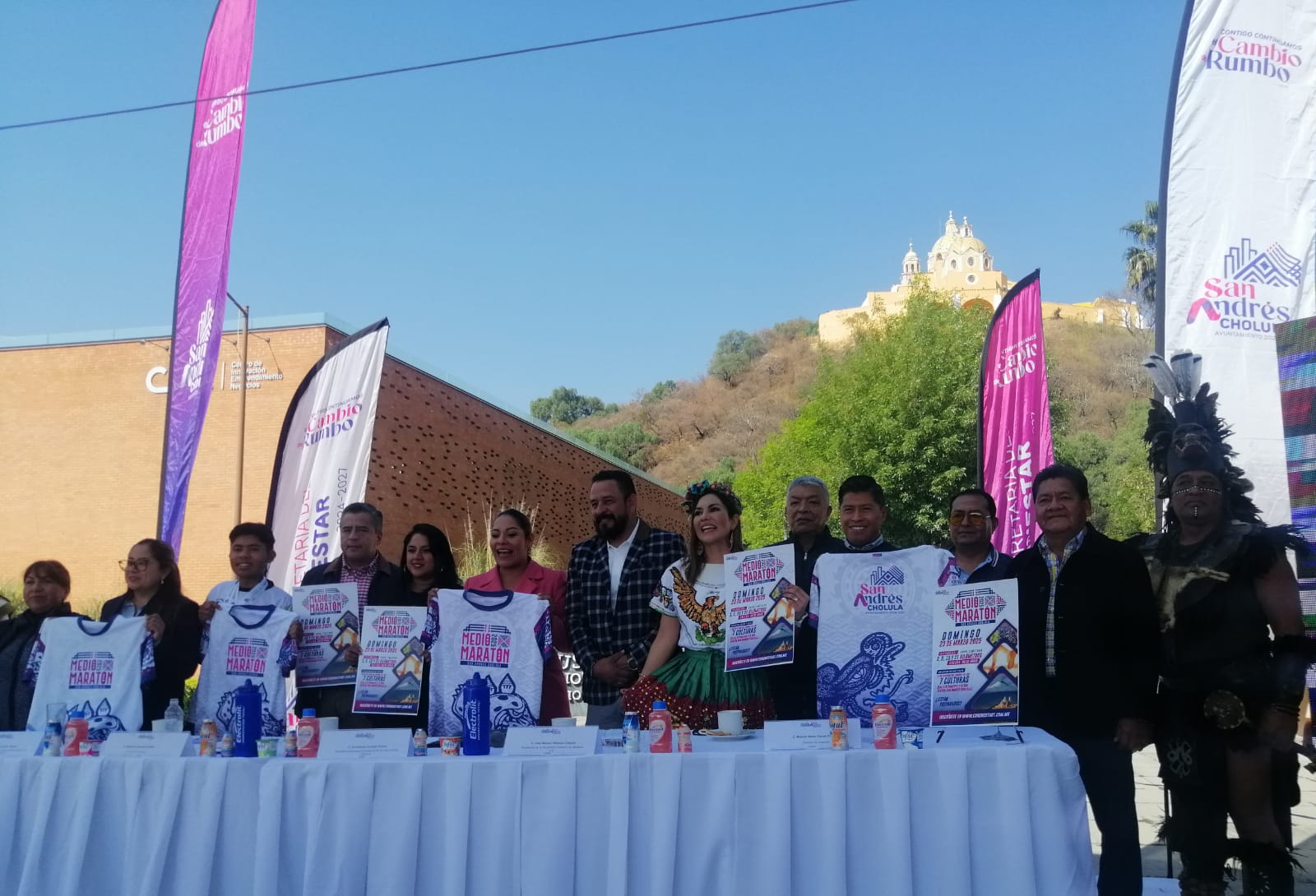 Anuncian el Medio Maratón de San Andrés Cholula Equinoccio 2025