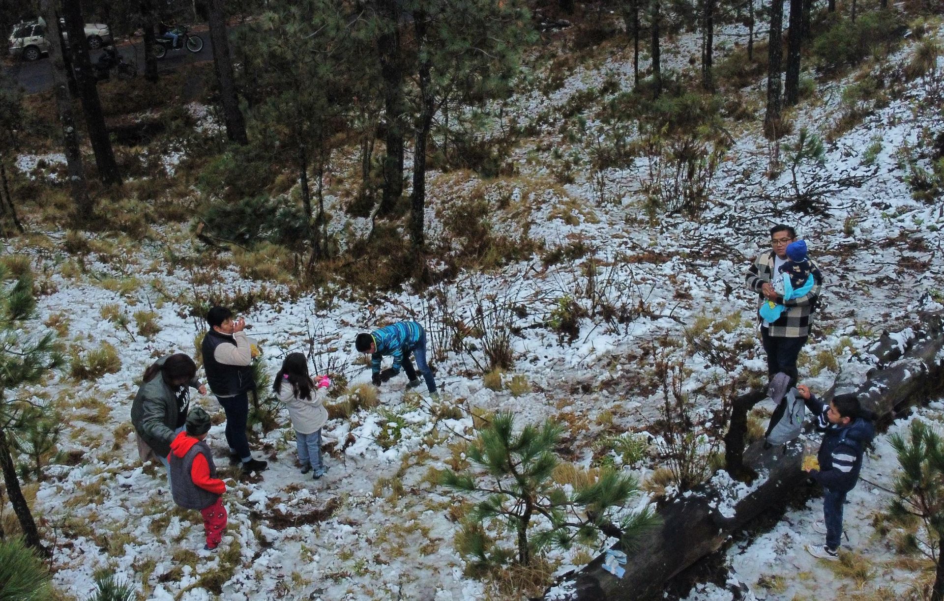 Pronostican nieve y aguanieve en volcanes y zonas altas de México