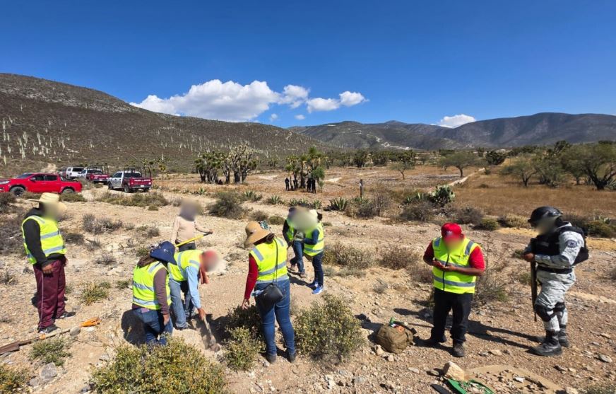 Hallan restos óseos en Tlacotepec; inteligencia y apoyo ciudadano, clave