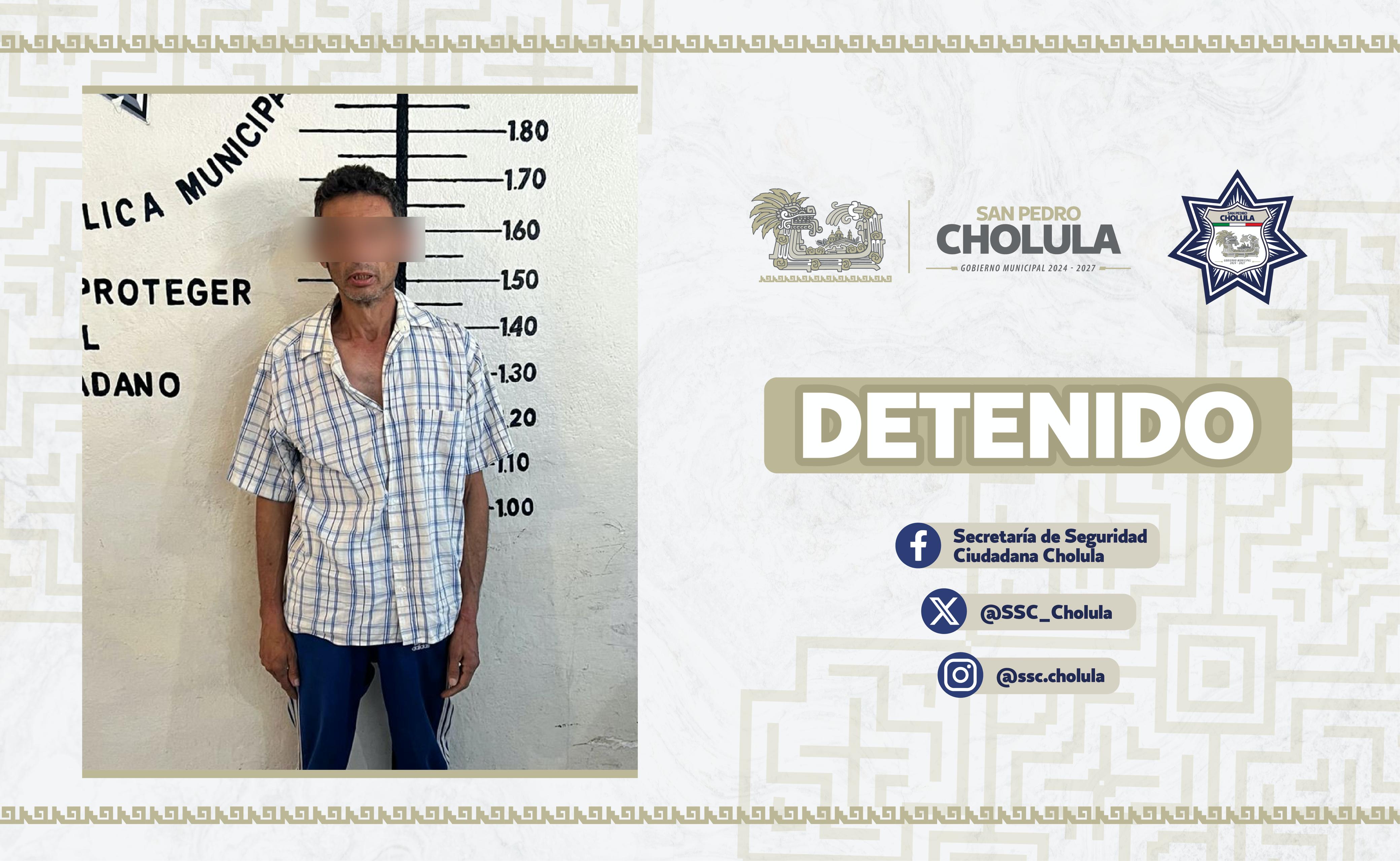 Policía de San Pedro frustra robo y detiene a presunto ladrón