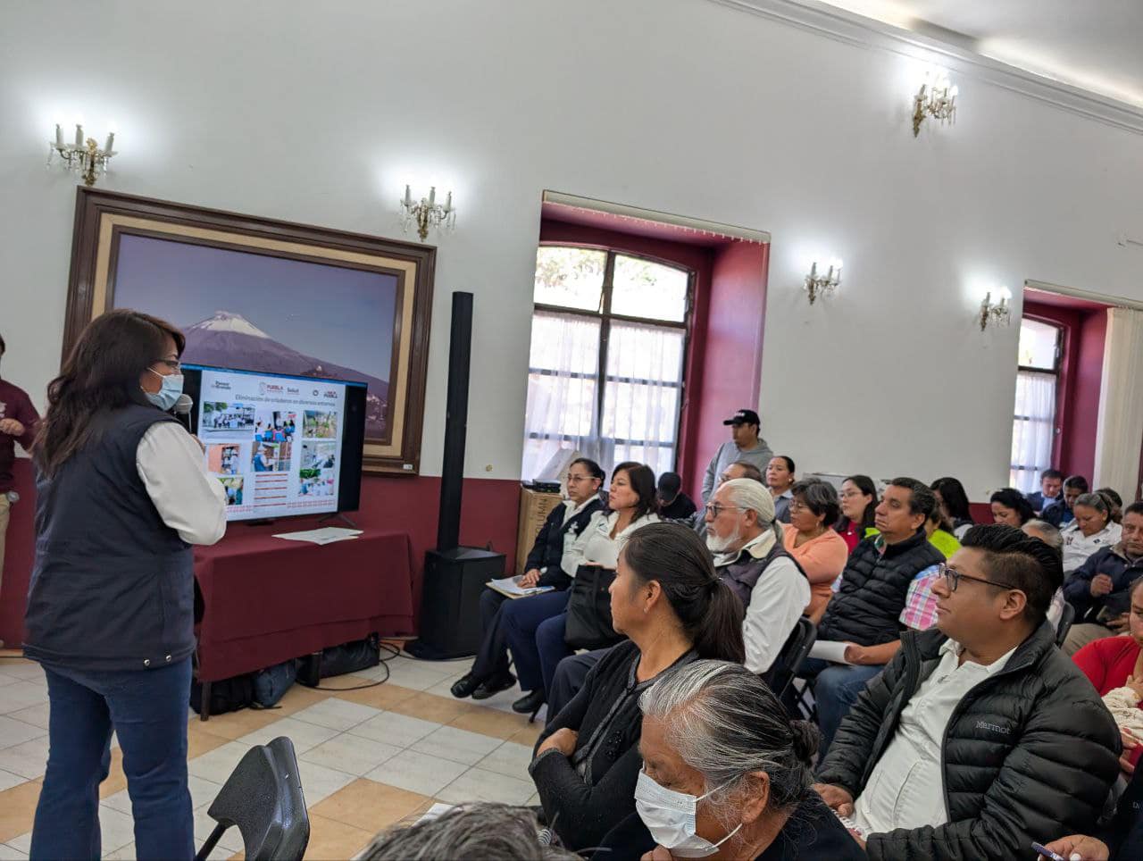 Ariadna Ayala encabeza la instalación del comité de Salud Municipal en Atlixco