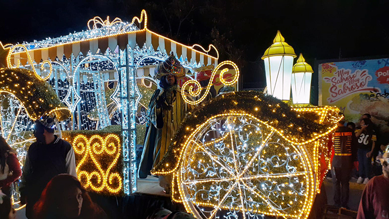 Atlixco celebra a los Reyes Magos con desfile mágico este 5 de enero