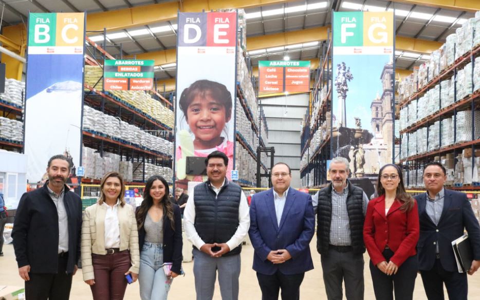 Gobierno de Puebla colabora con Banco de Alimentos para asegurar nutrición
