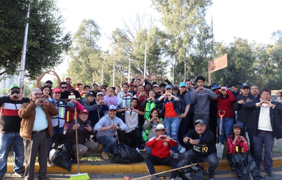 Faena comunitaria en Puebla fortalece la convivencia vecinal