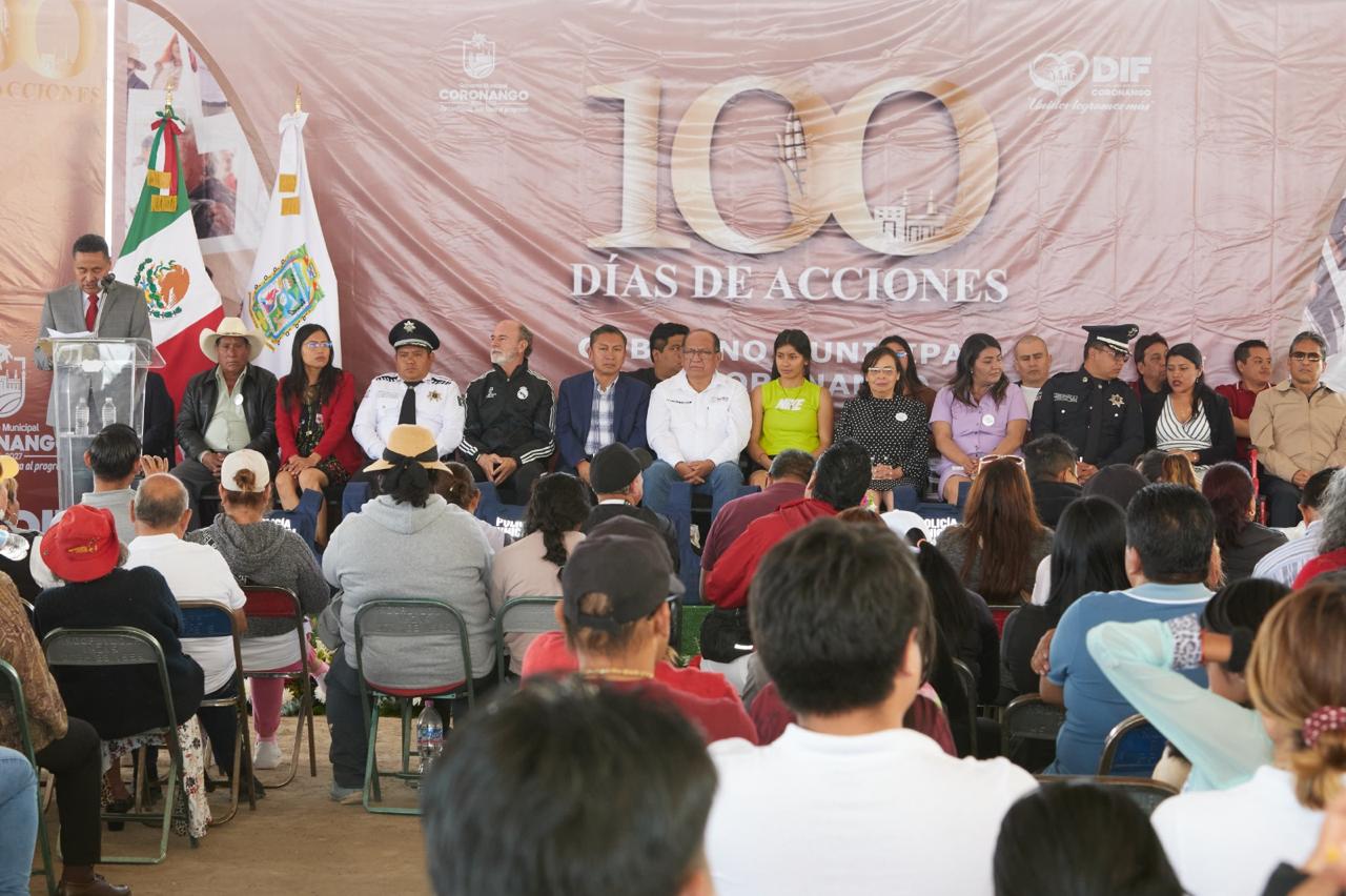 100 días de gobierno coronango 4