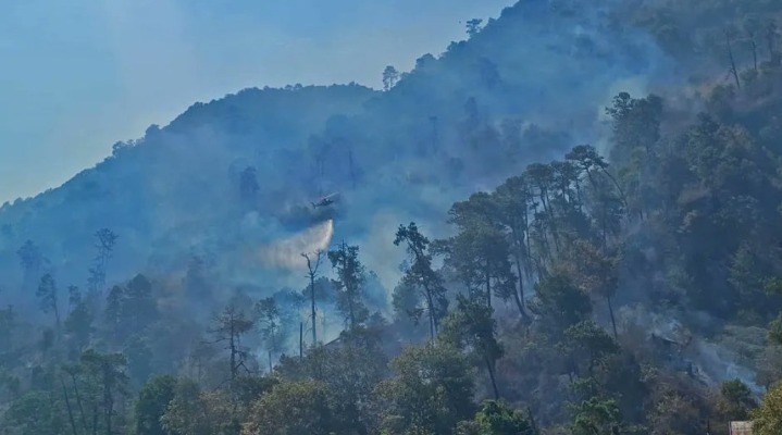 Puebla suma seis incendios forestales en lo que va del año