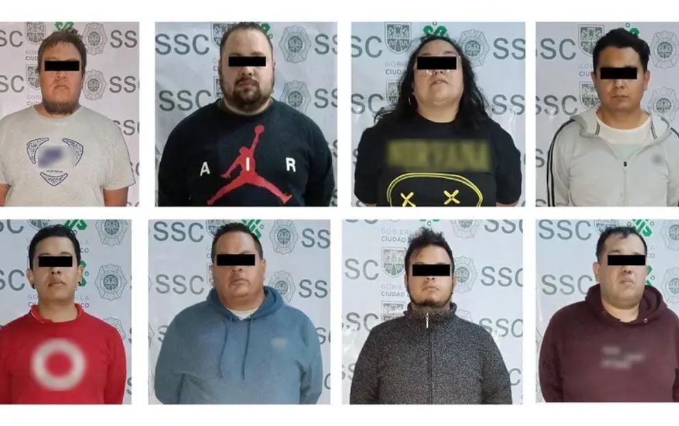 Detienen a ocho presuntos montachoques en Venustiano Carranza, CDMX