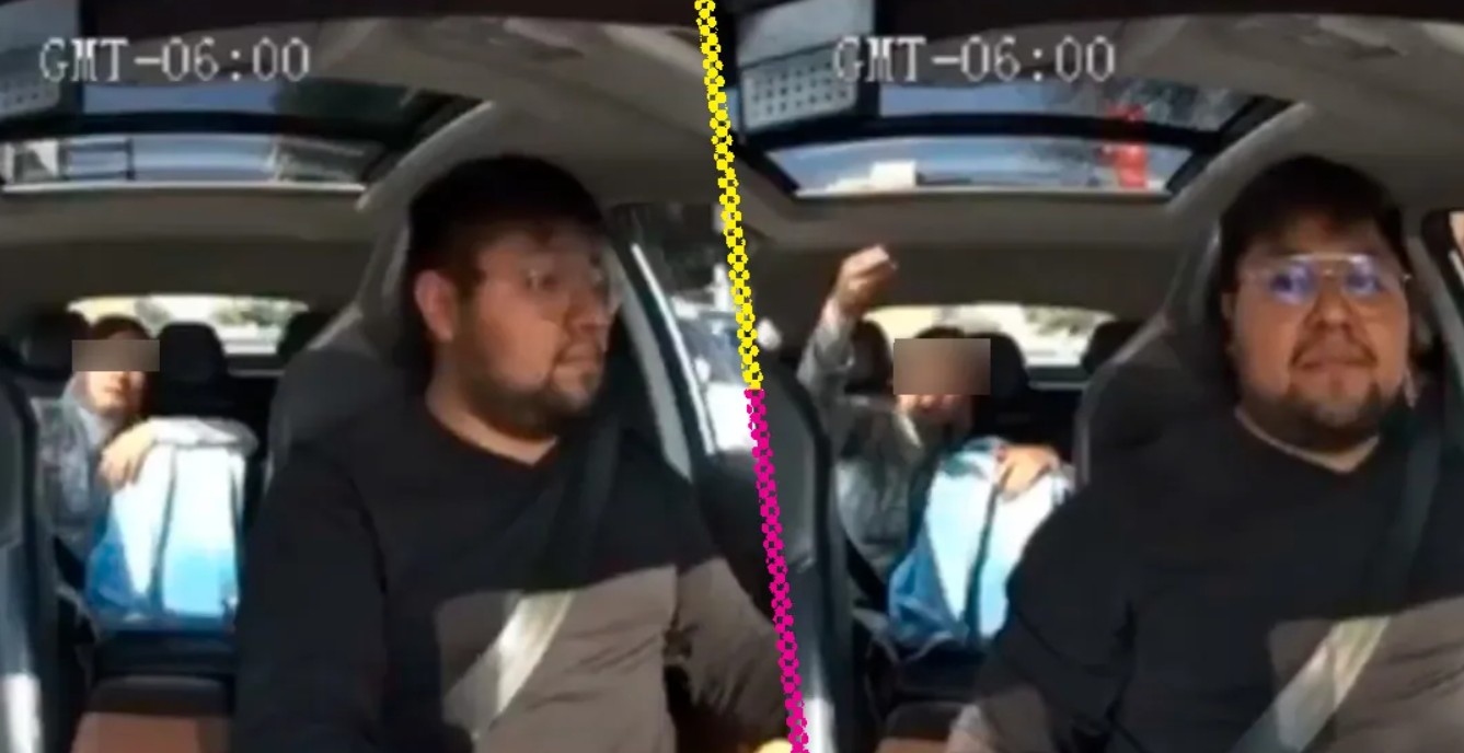 Mujer amenaza con acusar de acoso a conductor de aplicación en video viral