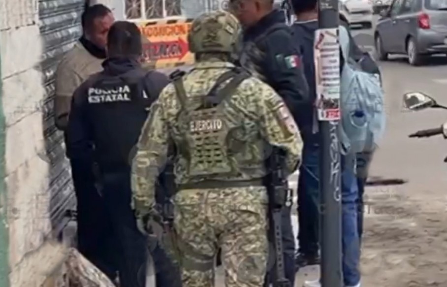 Violento ataque a policía auxiliar en el Centro Histórico de Puebla