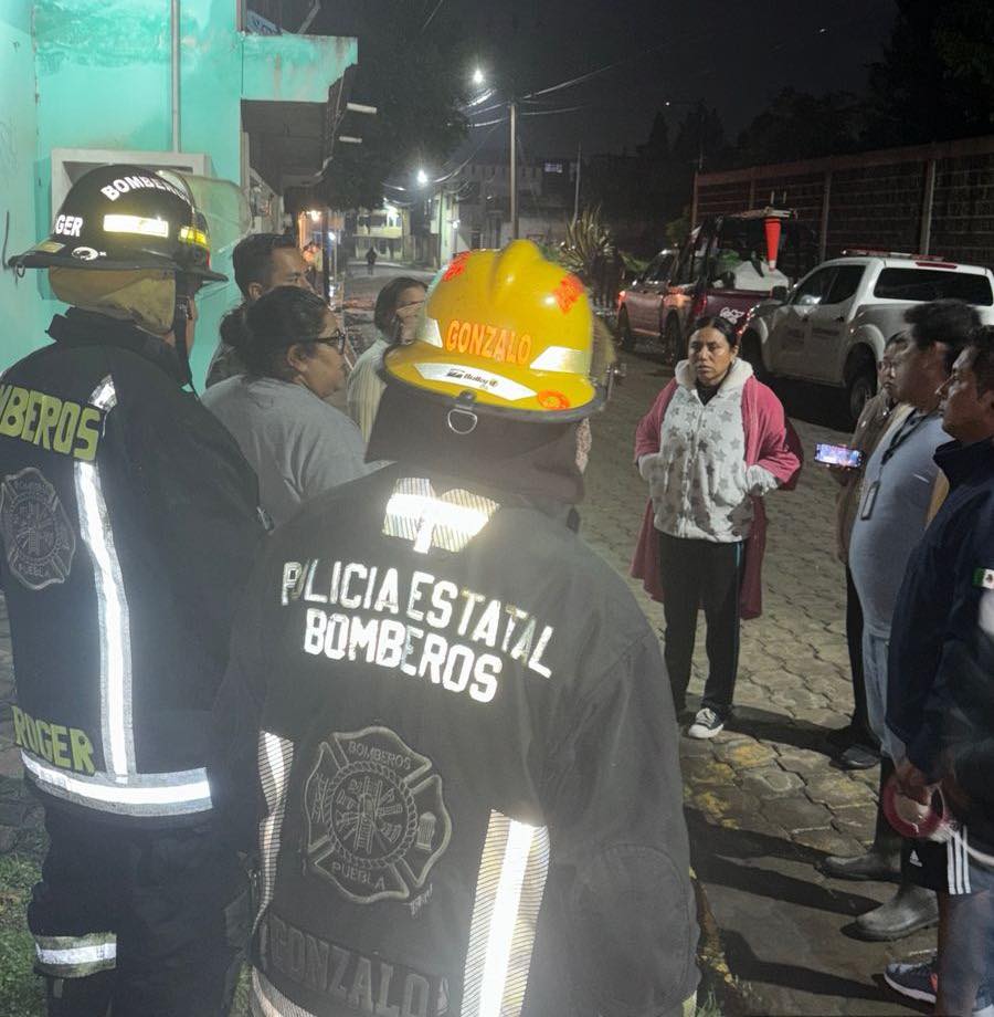 Activan protocolos de emergencia ante lluvias intensas en Coronango