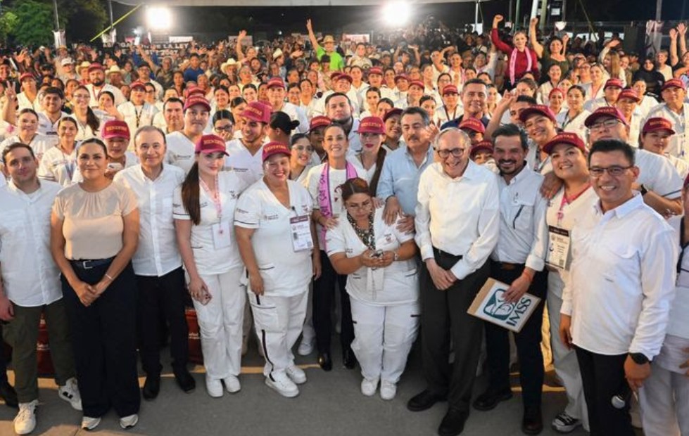 Sheinbaum impulsa en Sonora programa médico con enfoque humanista