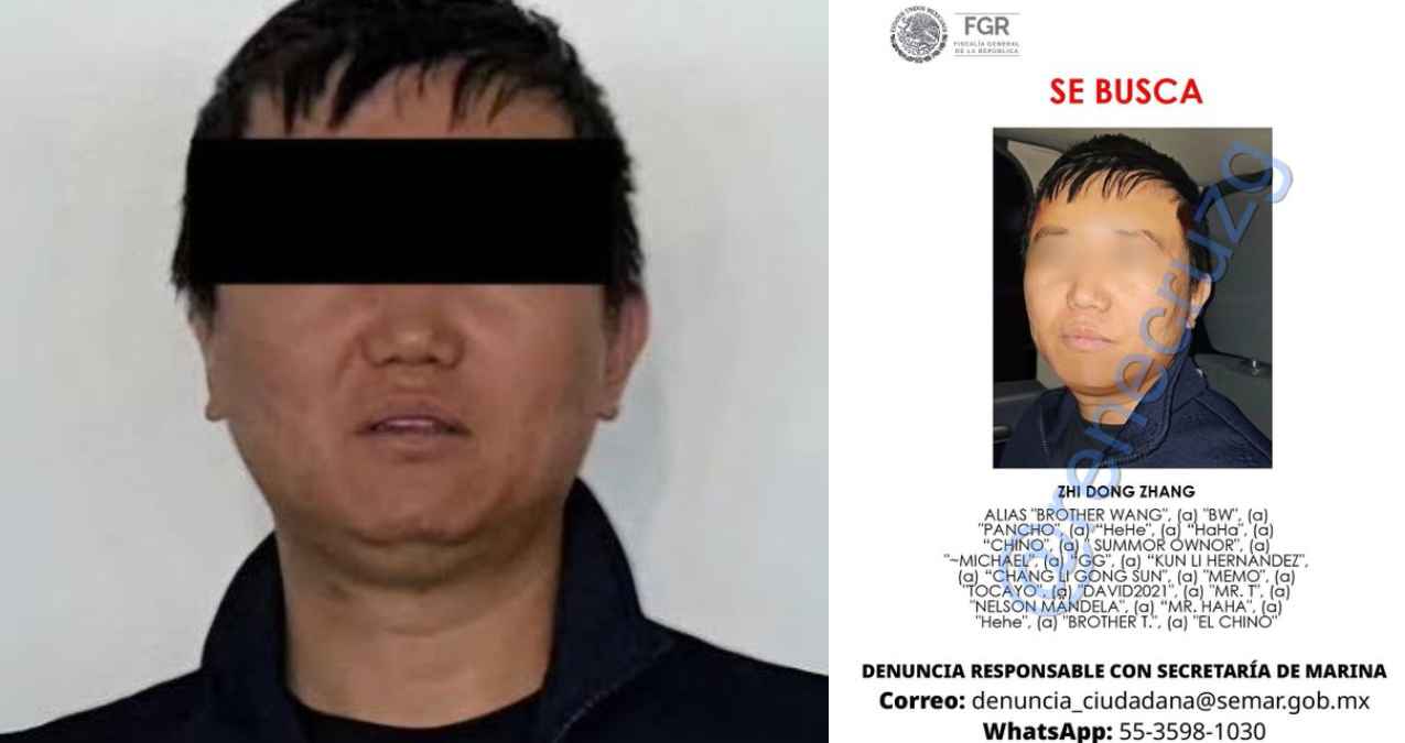 Fuga de Zhi Dong Zhang, operador clave del CJNG vinculado con China